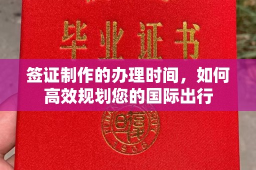龙凤签证制作的办理时间，如何高效规划您的国际出行